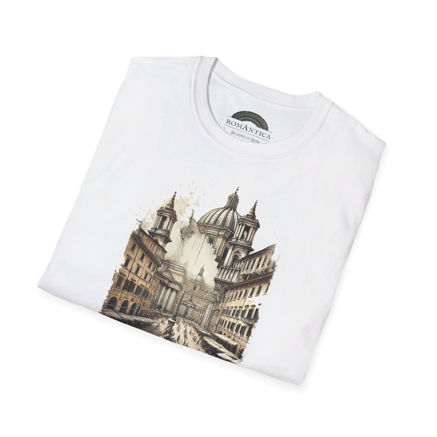 T-Shirt. Navona Square. Whispers of Navona