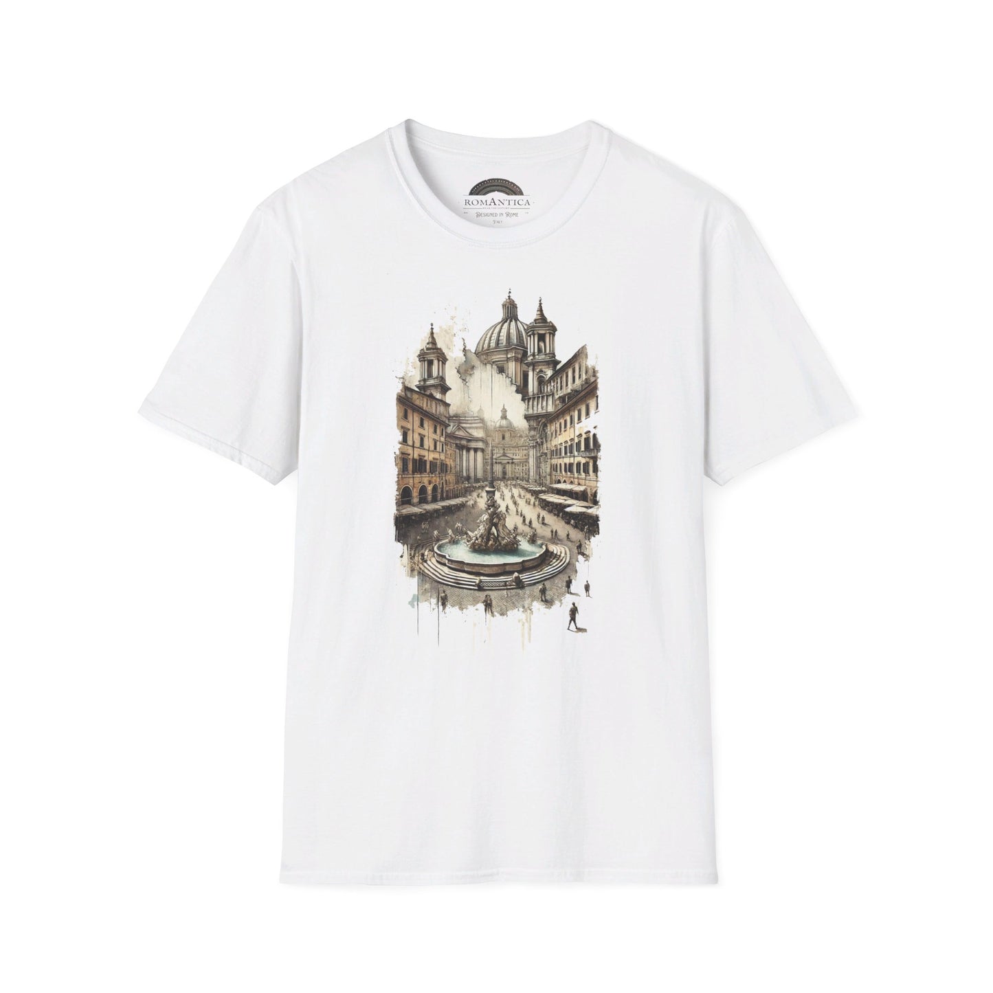 T-Shirt. Navona Square. Whispers of Navona