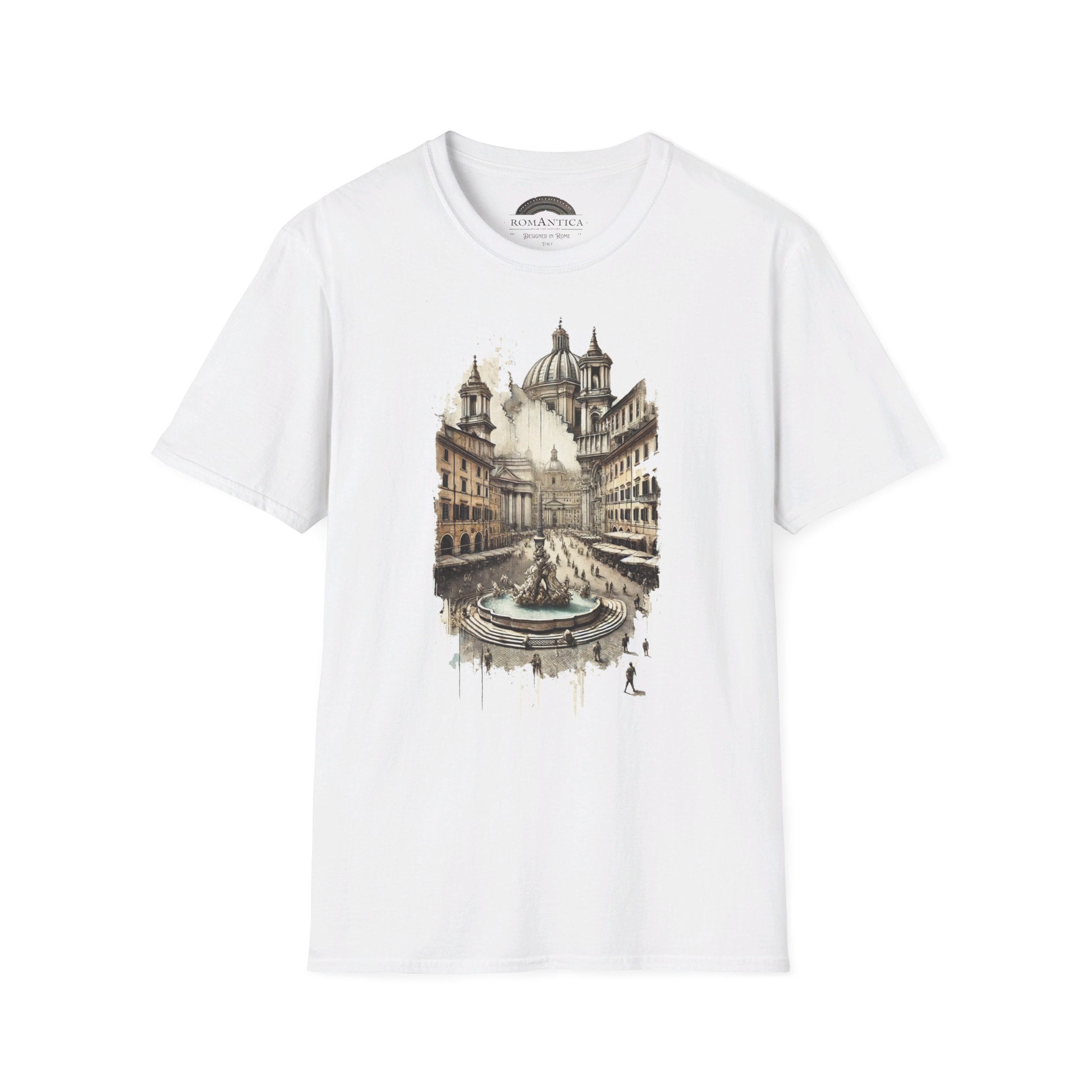 T-Shirt. Navona Square. Whispers of Navona