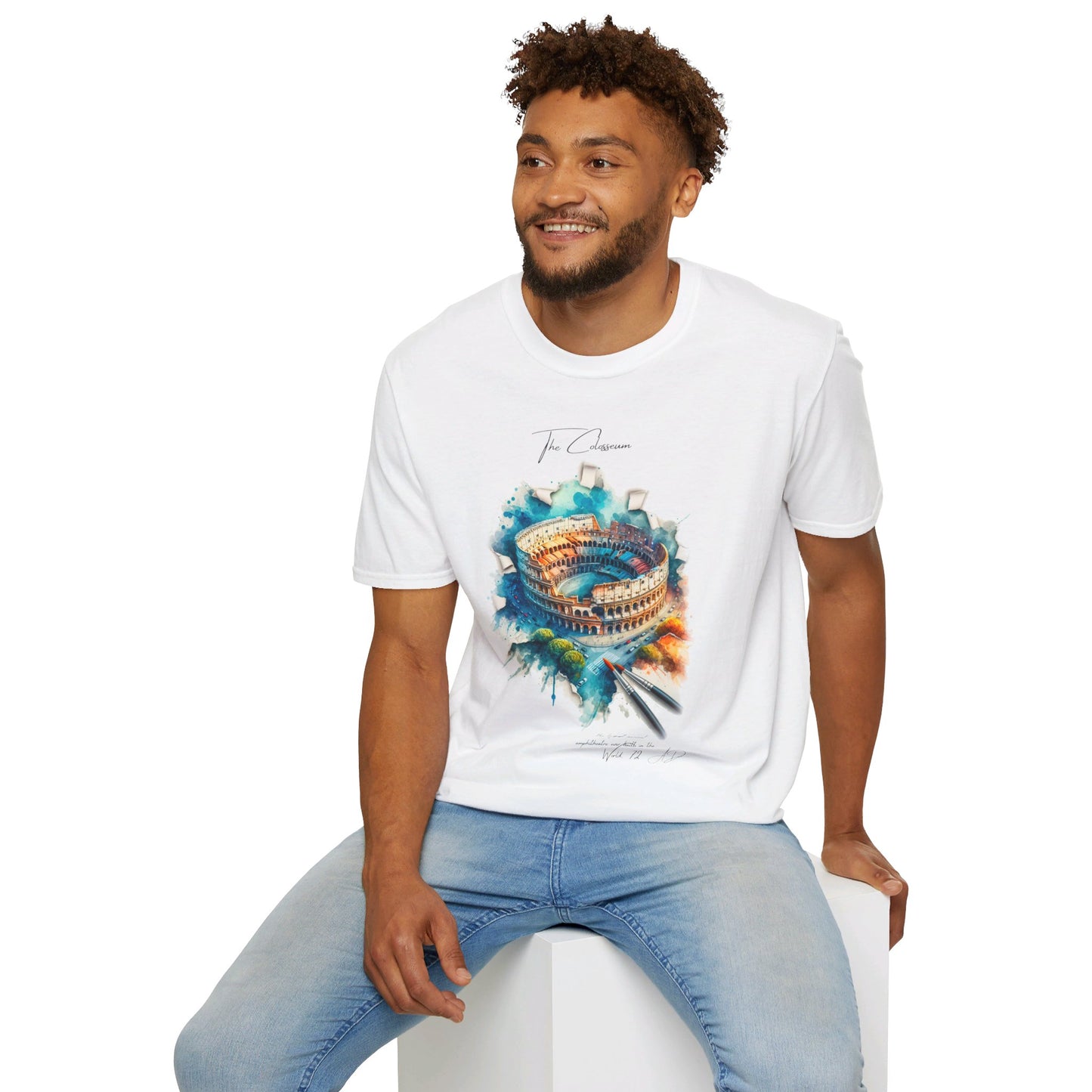 T-Shirt. Colosseum. The Great Amphitheater