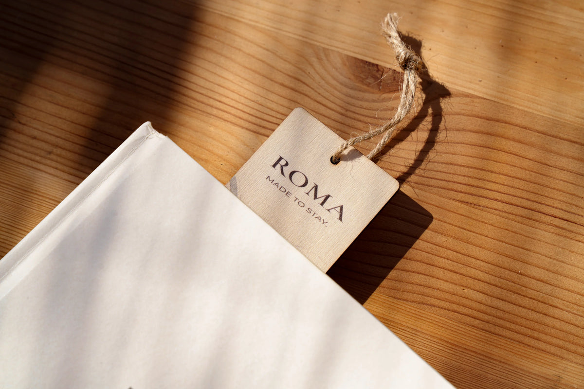 RomAntica Design wood bookmark natural wood Rome souvenir