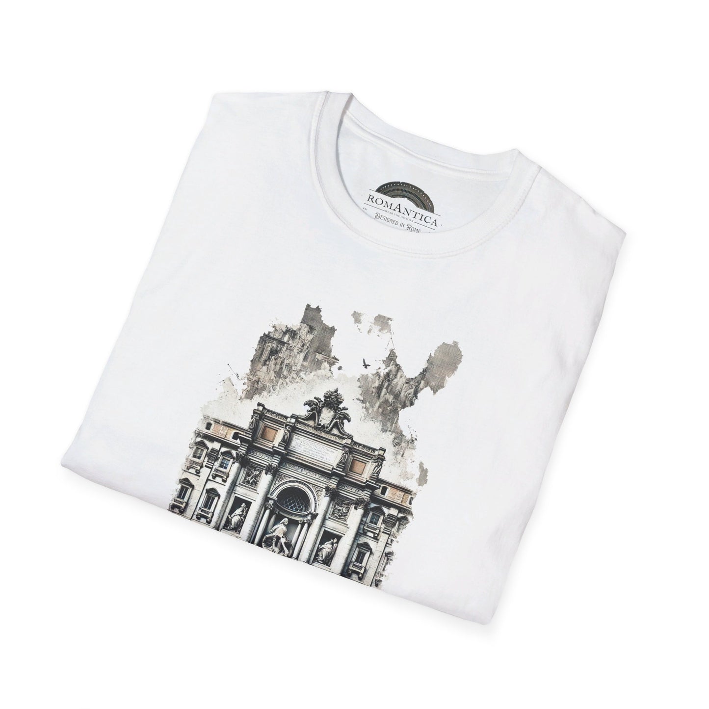 T-Shirt. Trevi Fountain. Wish of the Water