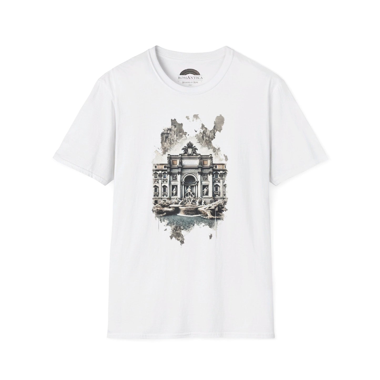 T-Shirt. Trevi Fountain. Wish of the Water
