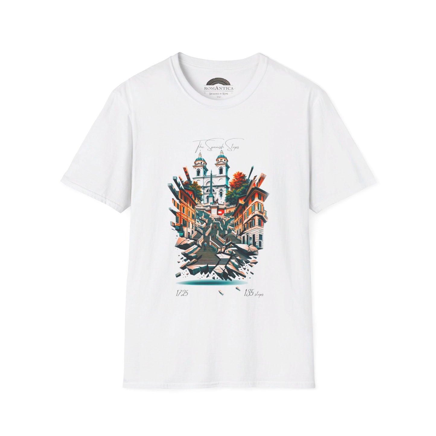 T-Shirt. Spanish Steps. Spanish Enchantment