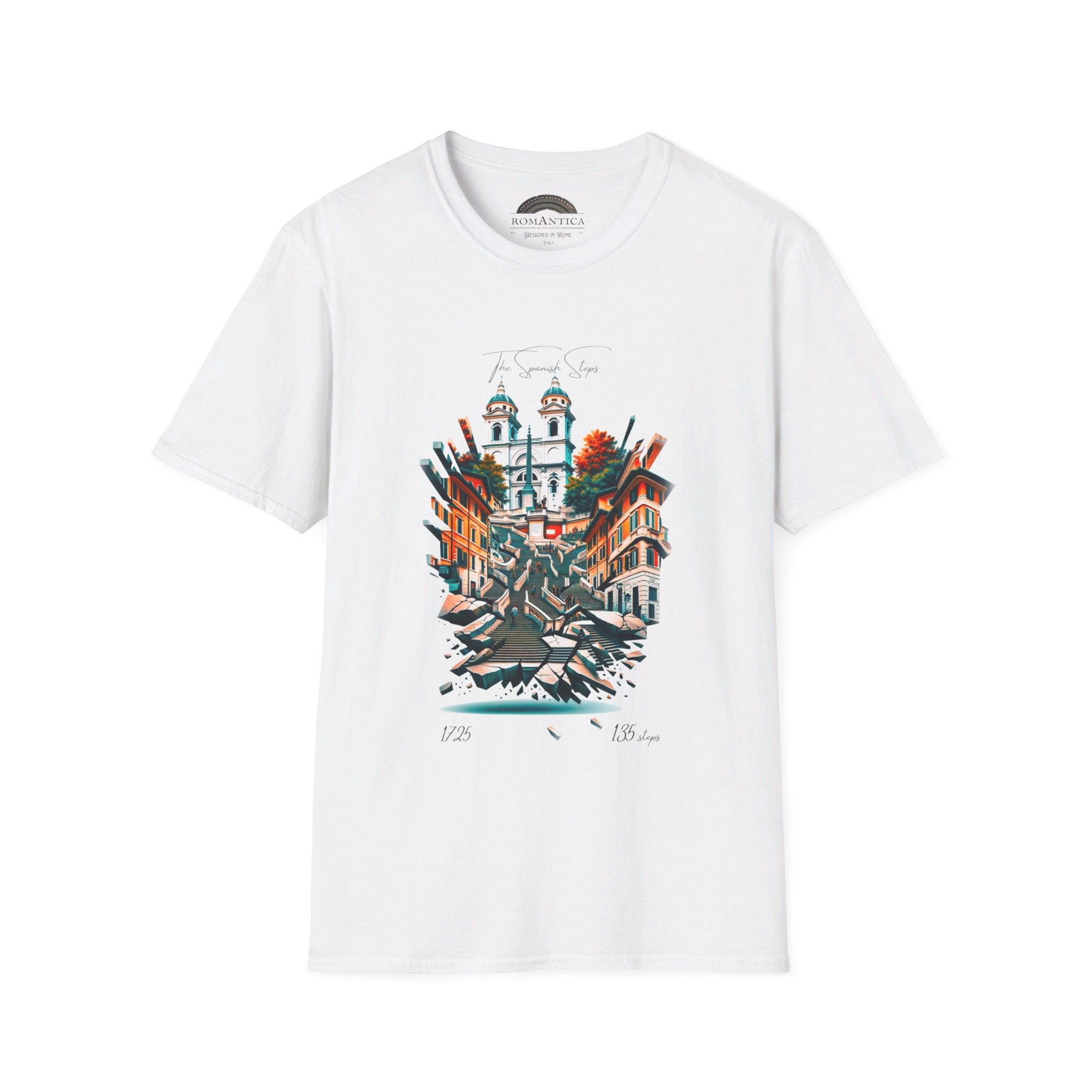 T-Shirt. Spanish Steps. Spanish Enchantment