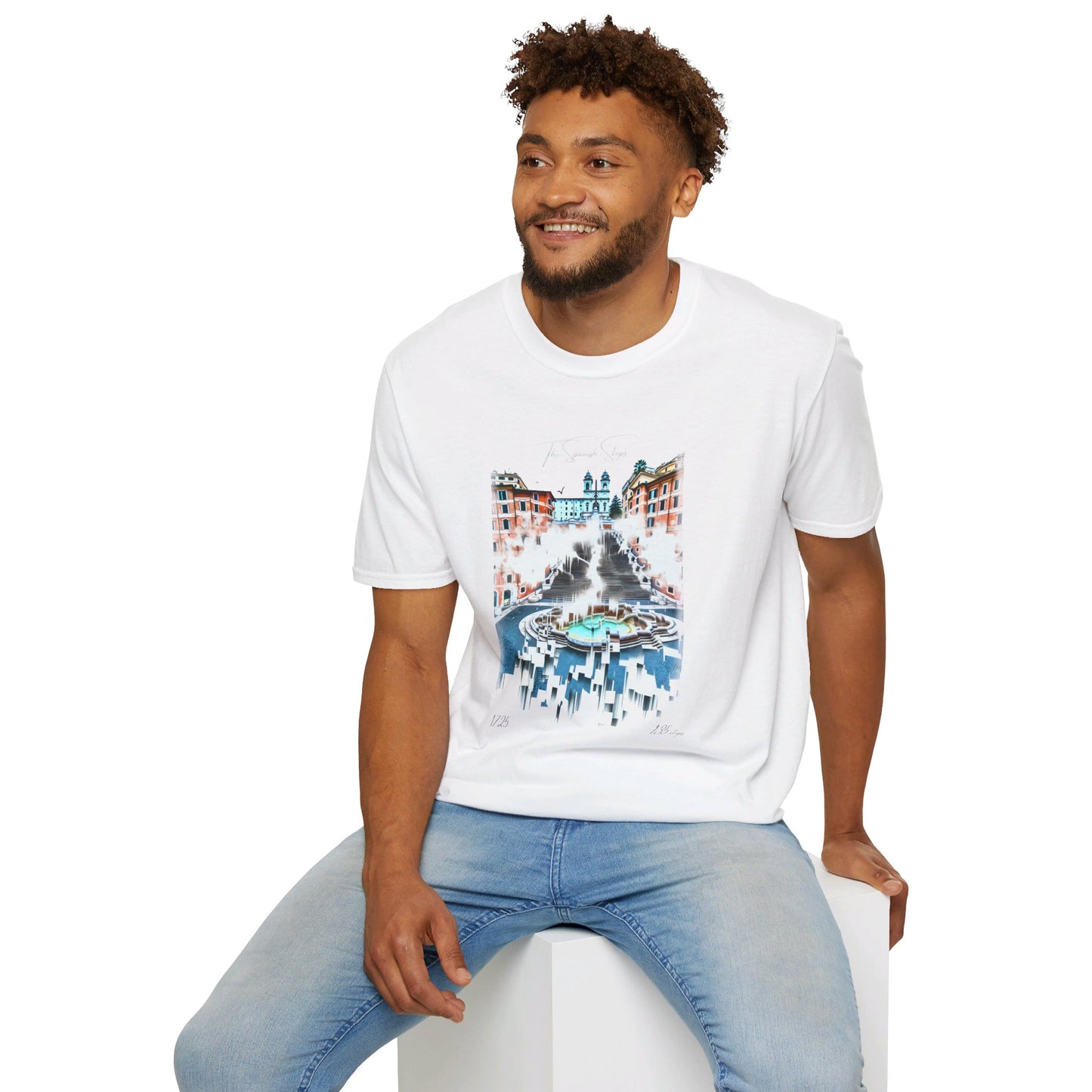 T-Shirt. Spanish Step. Roman Dream